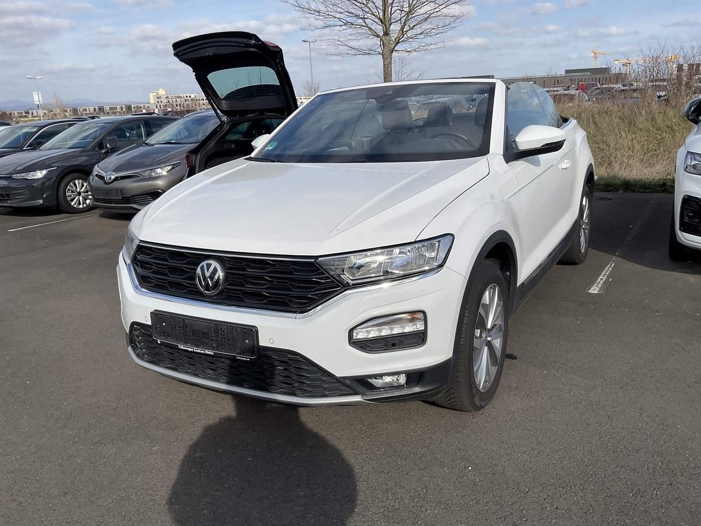 Volkswagen T-ROC CABRIOLET STYLE PURE-WHITE/SHZ/LANE/SCHOTT