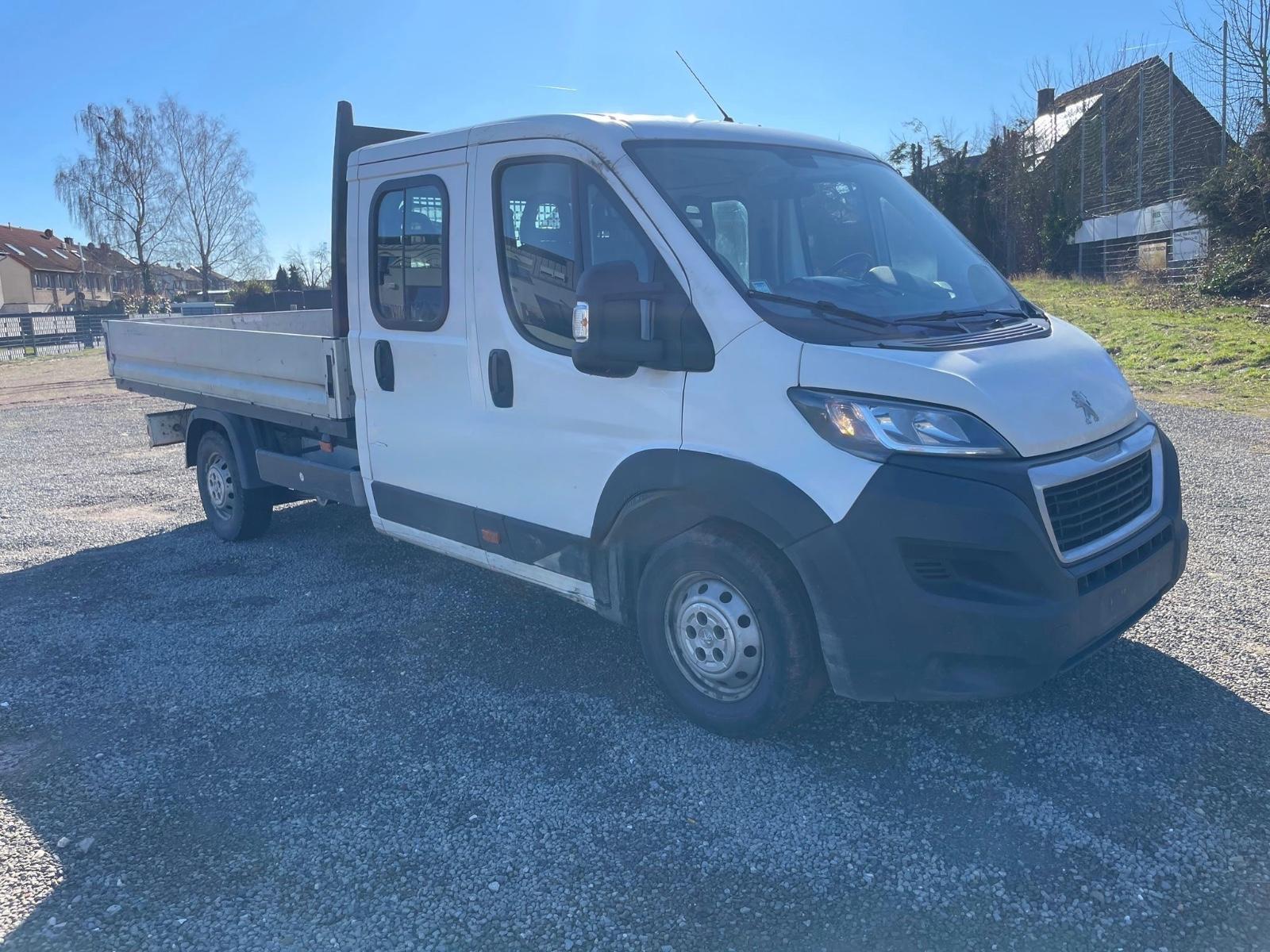 Peugeot Boxer Pritsche Doka. 435 L4 BlueHDi 160*7.Sitzer