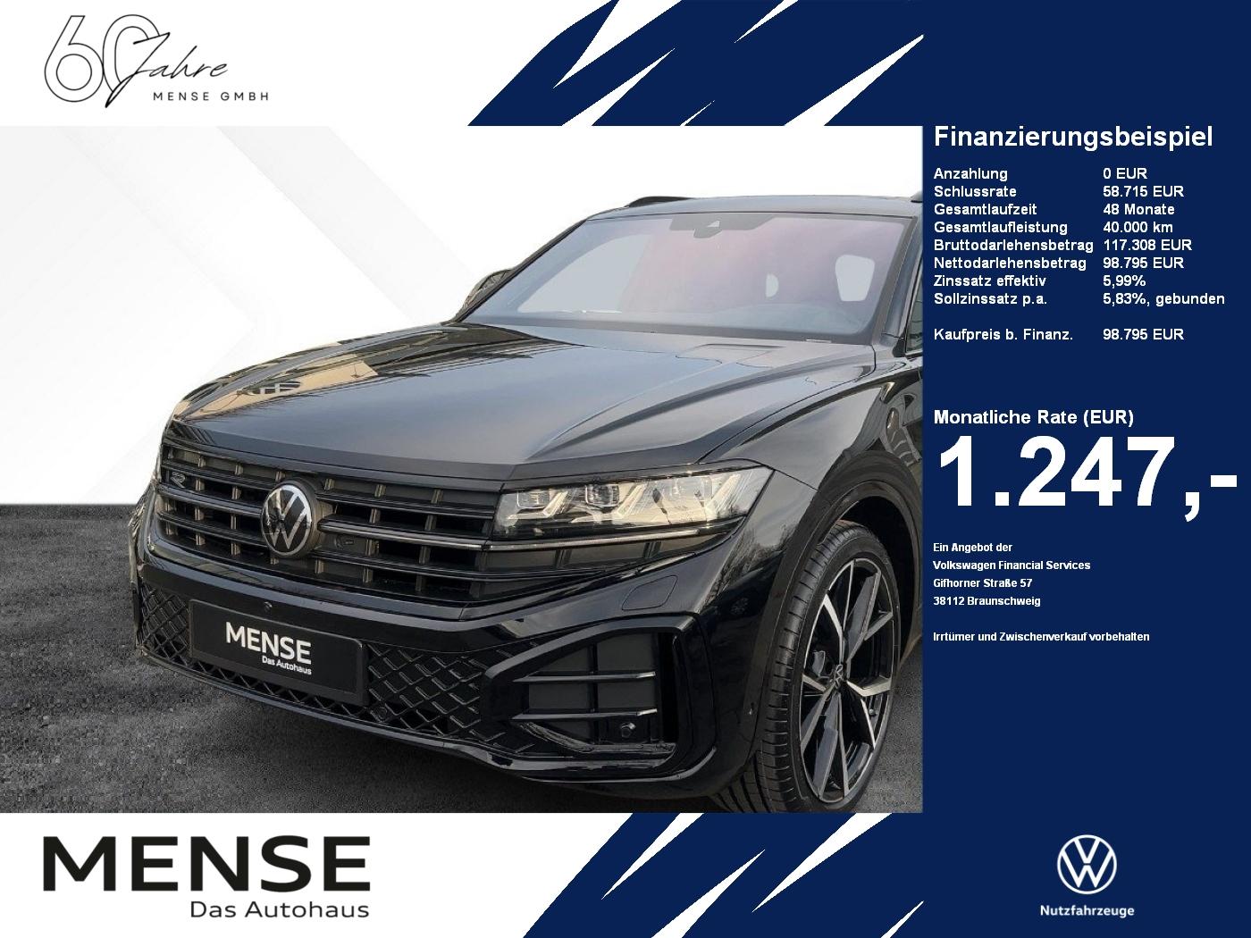 Volkswagen Touareg R-Line AHK Leder Pano Dynaudio BlackStyl