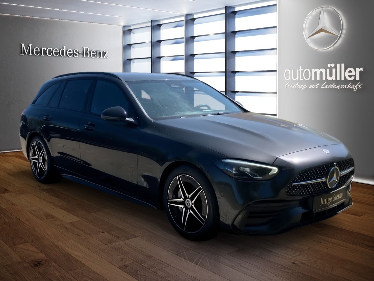 Fahrzeugabbildung Mercedes-Benz C 180 T AMG+EDITION+NIGHT+STANDHEIZ+LENKRADH+360