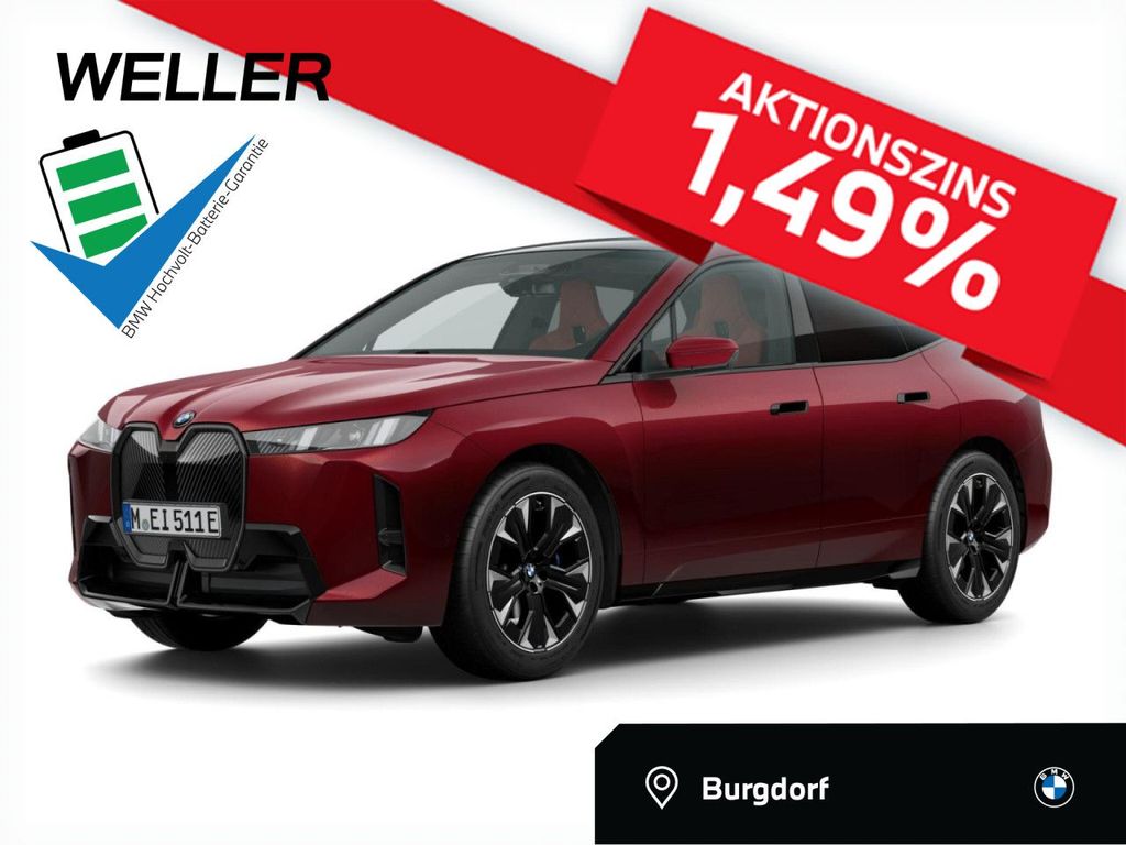 BMW iX 45 M SPORT DAPr SKYLo AHK MultiSi Leas599,-oA
