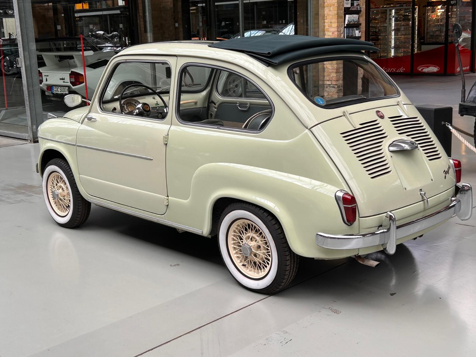 Fiat 600 Jagst Schiebedach - extrem selten!