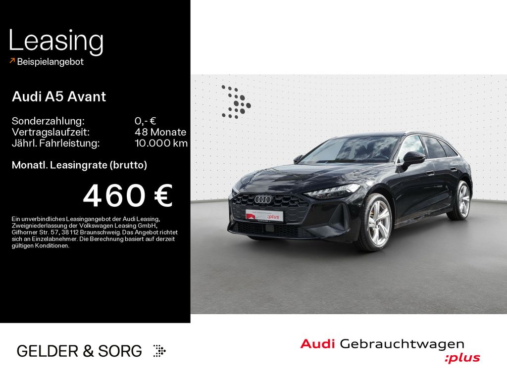 A5 Avant 40 TDI RFK*LED*Virtual*B&O*HuD*Navi