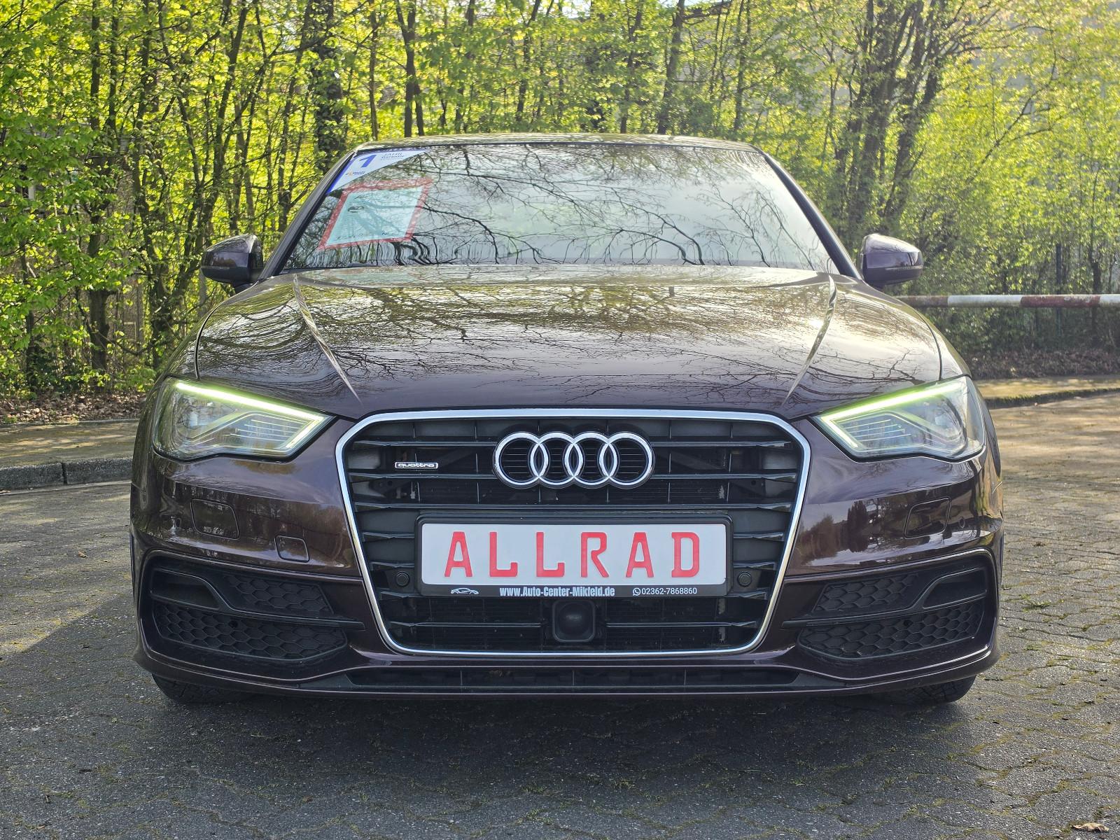 Audi A3 S-line quattro*Leder*Navi*ACC*Pano*Kamera*Iso