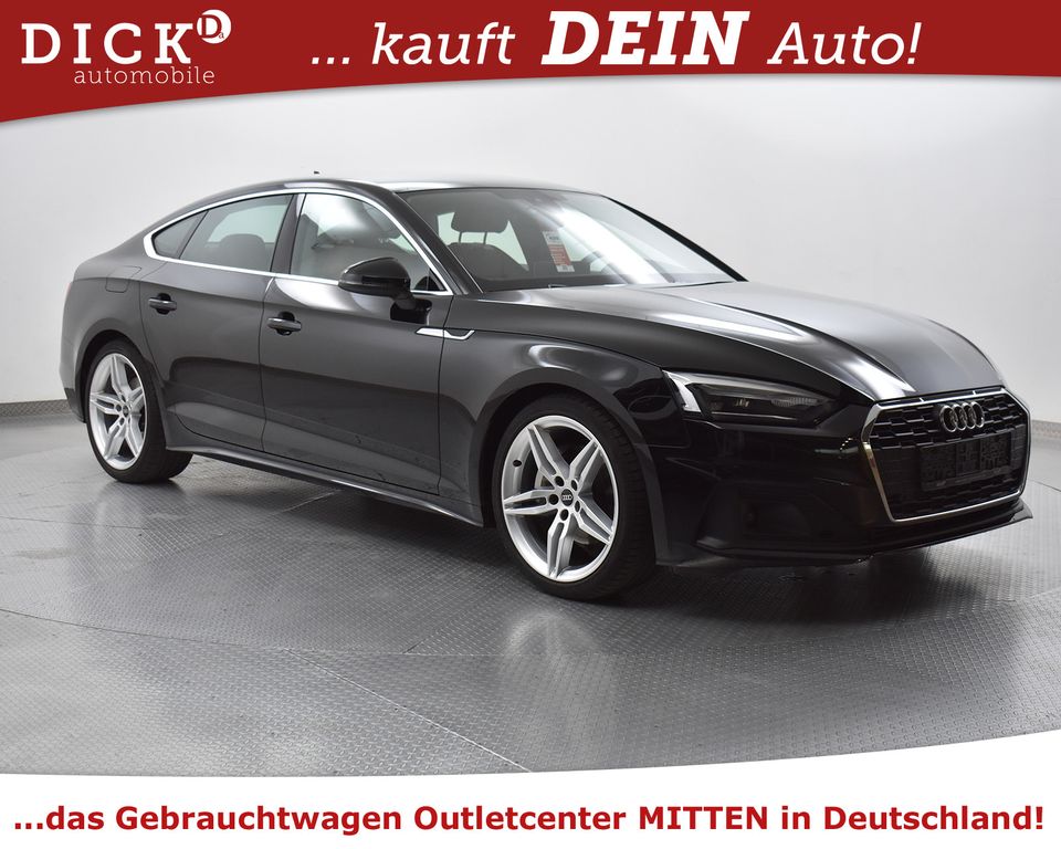 Audi A5 SB 40 TFSI S LINE 19"+LEDER+NAVI+LED+SHZ+DAB+