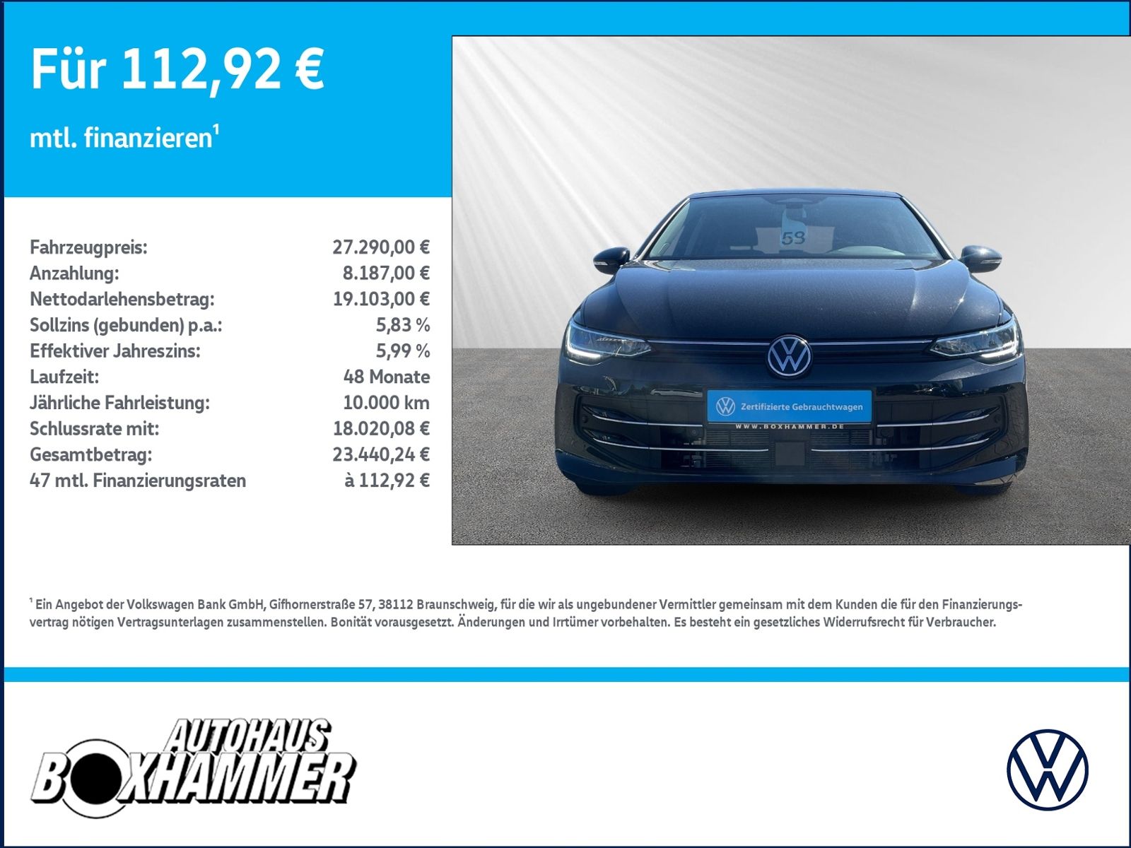 Volkswagen Golf VIII 1,5 eTSI DSG Energy NAVI SIDE.ASSIST R foto 3