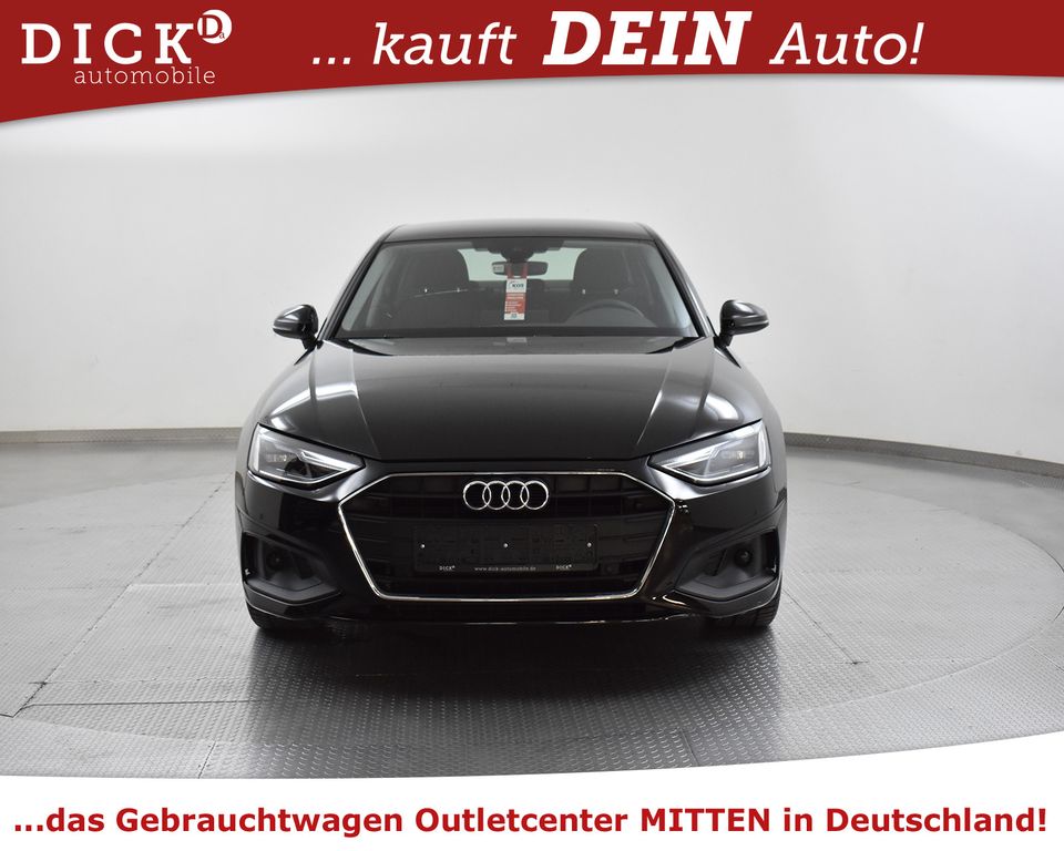 Audi A4 35d S-Tr. >NAVI+KAMERA+LED+SHZ+DAB+TEMP+17"