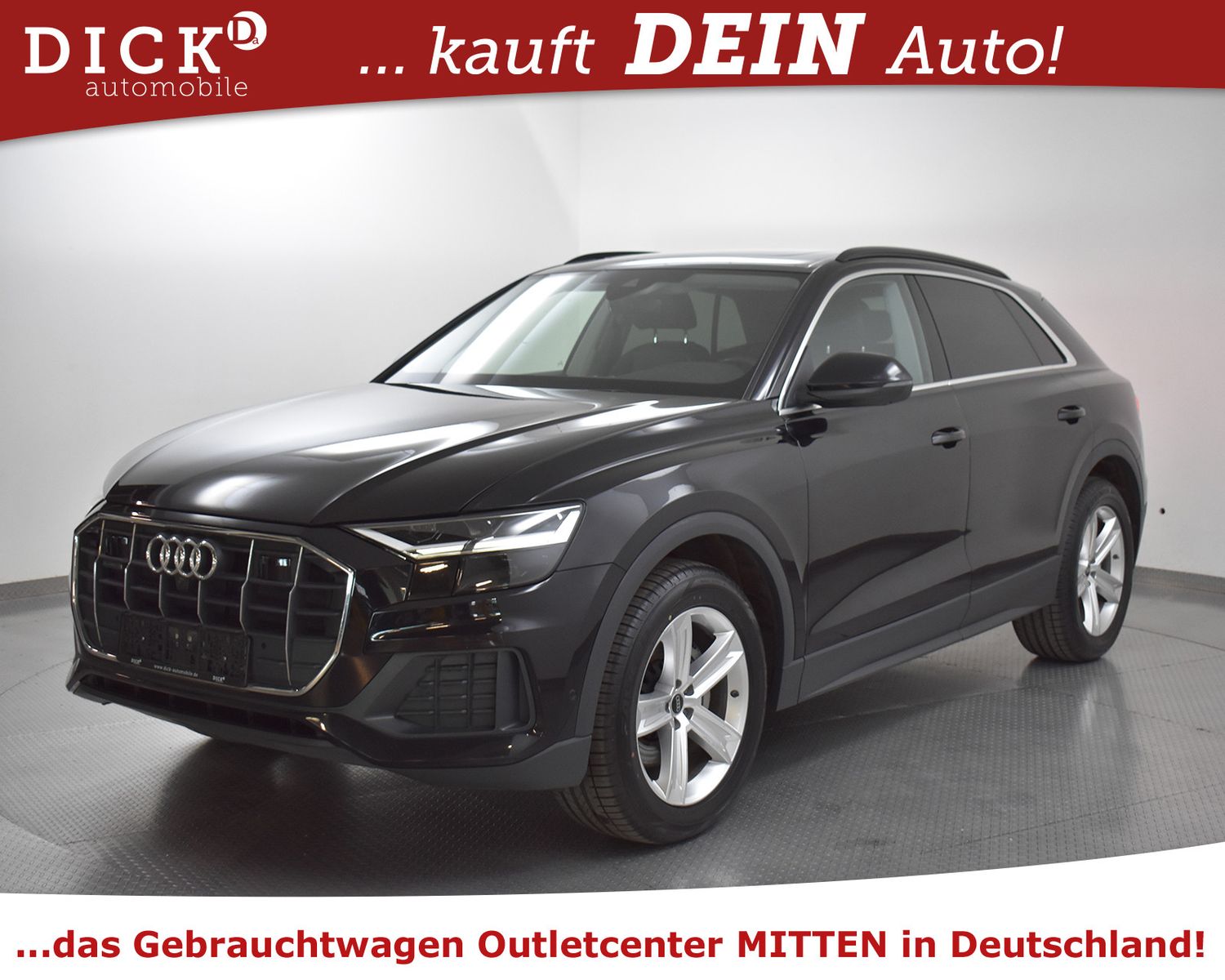AUDI Q8 Quat VIRTU+PANO+MEMO+LED+SHZ+HEAD+AHK+360 - Image 4
