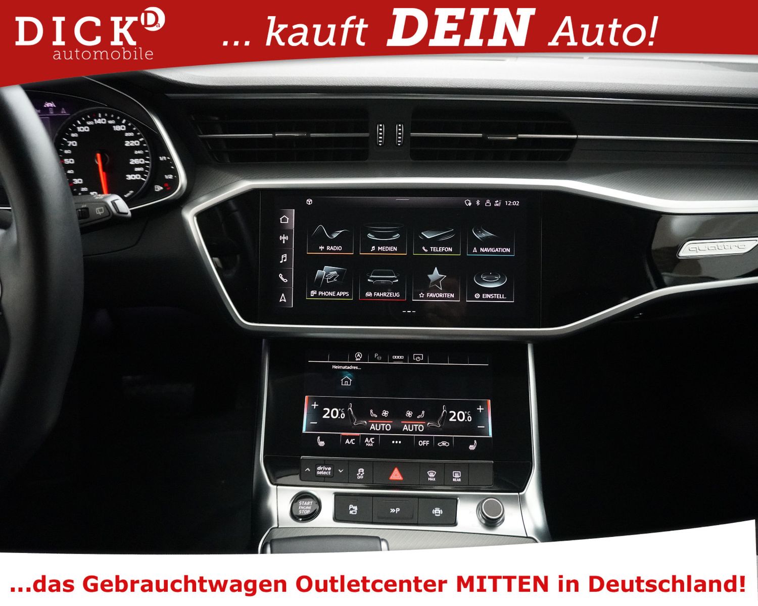 Fahrzeugabbildung Audi A6 45 TFSI Quatt Sport S LINE 18"+ALCANT+B&O+