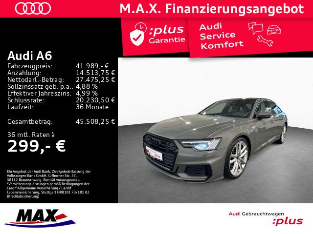 A6 50 TDI QUATT S LINE MATRIX+PANO+OPTIK+KAMERA+