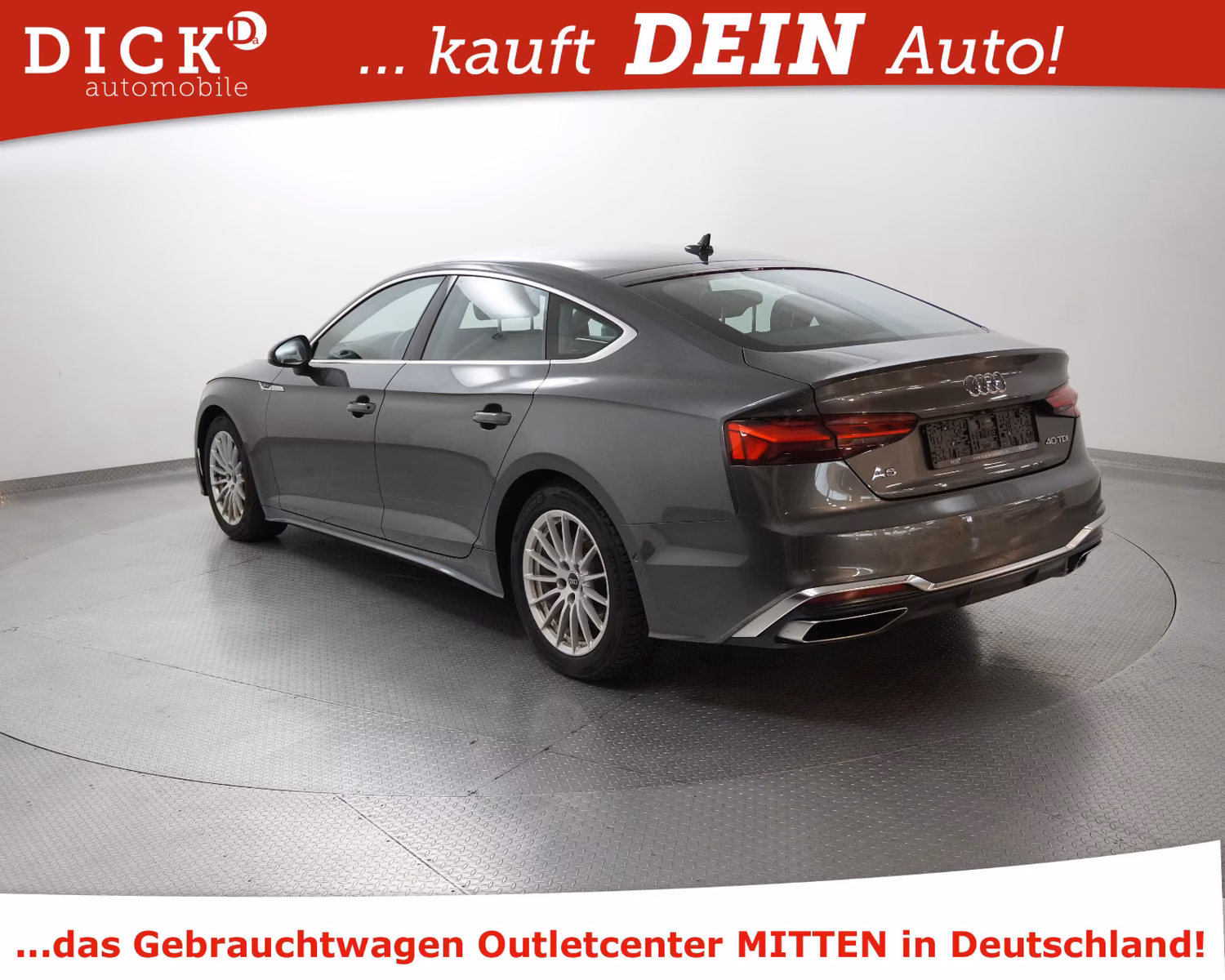 Audi A5 SB 40d S LINE SPORT 5SI+LEDER+SHZ+NAV+KAM+LED, миниатюра 5