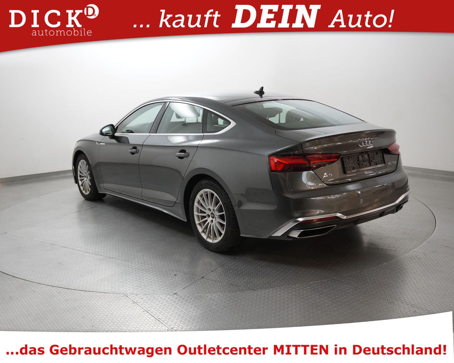 Fahrzeugabbildung Audi A5 SB 40d S LINE SPORT 5SI+LEDER+SHZ+NAV+KAM+LED