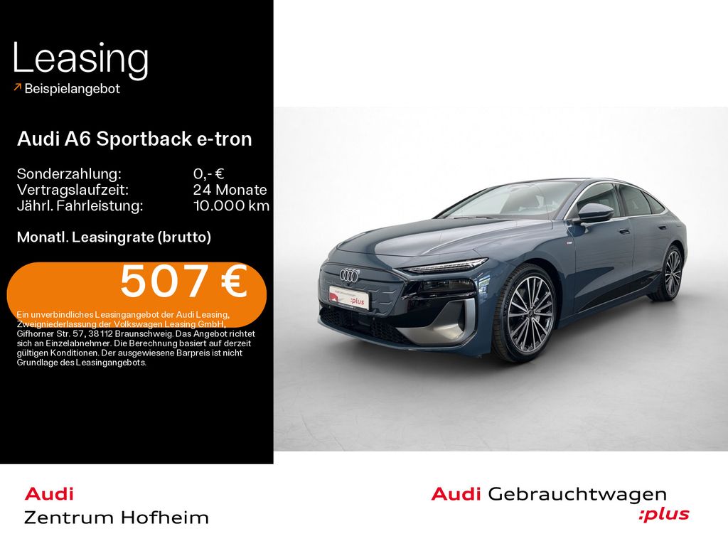 Audi A6 Sportback e-tron performance S line*Air*B&O*A