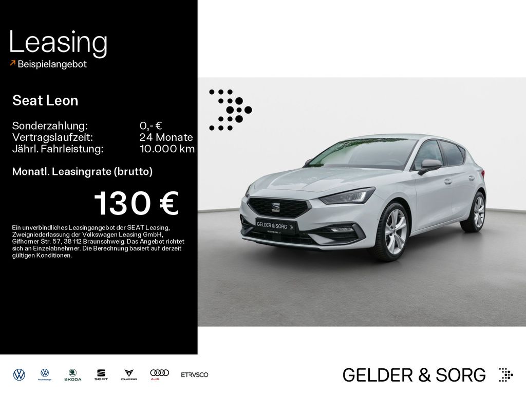 Seat Leon 1.5 TSI FR Rückf.kamera*LED*NAVI*ACC*KESSY*