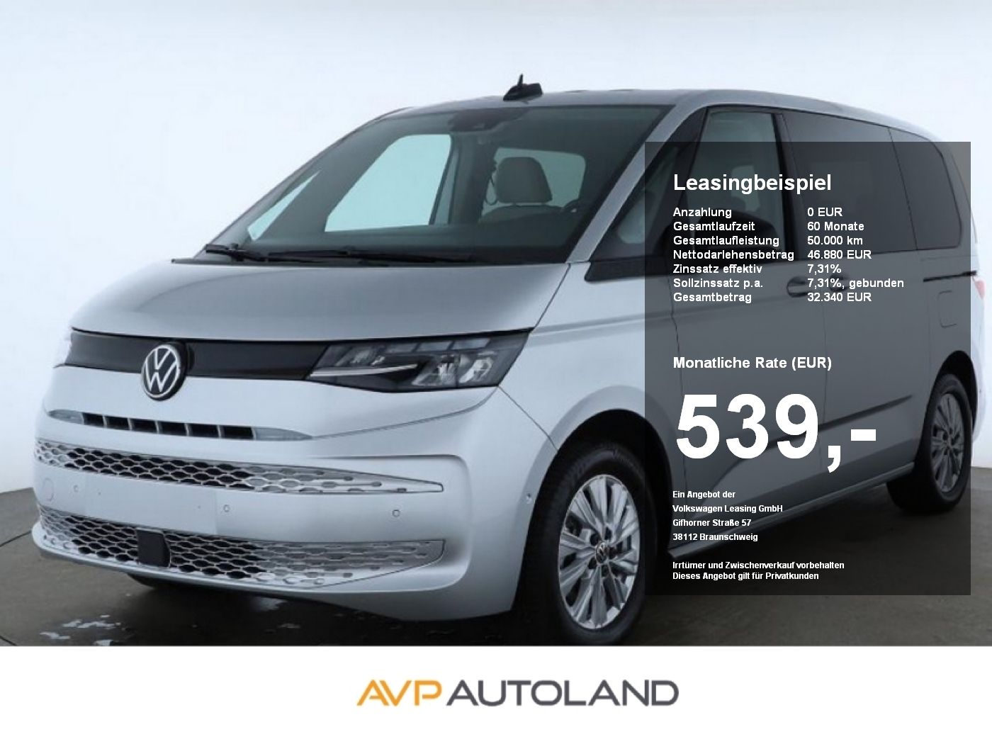 Volkswagen T7 Multivan KÜ 2.0 TDI DSG | 7- SITZER VIS-A-VIS