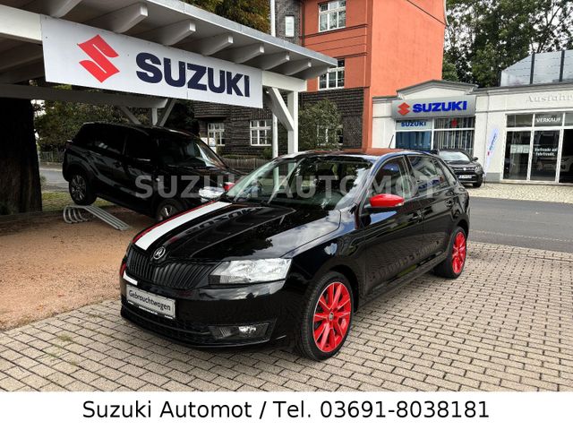 Skoda Rapid Spaceback 1.2 TSI Red & Grey SHZ Nebel PDC