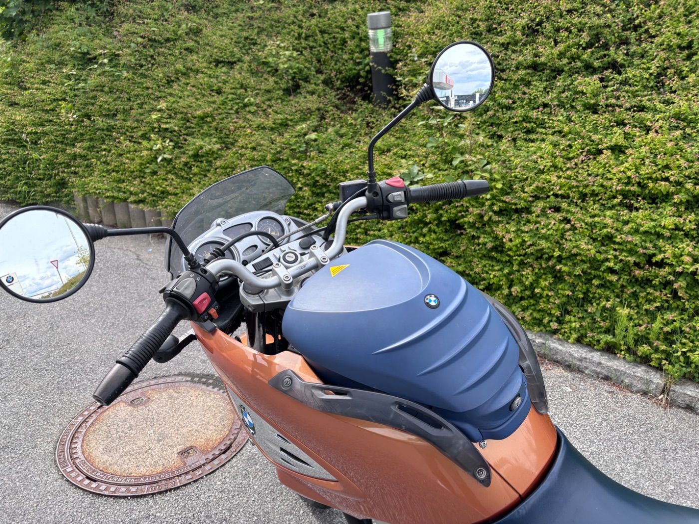 Fahrzeugabbildung BMW F 650 CS K14, Reifen wie Neu,