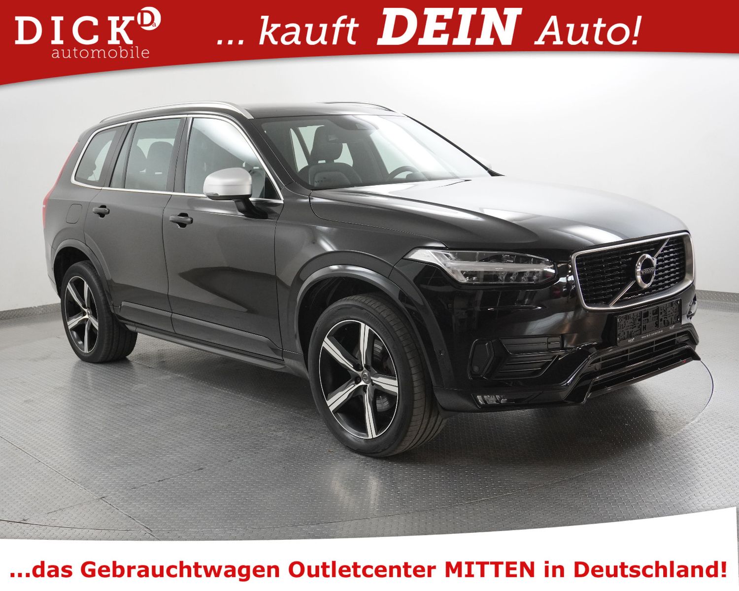 Fahrzeugabbildung Volvo XC90 D5 R Design AWD 7SI+MEMO+KAM+AHK+ACC+LED+20
