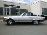 Mercedes-Benz SL350*dt. Fhzg.*3.Hd*Historie*unrestauriert*TOP* - silberne Mercedes-Benz SL 350