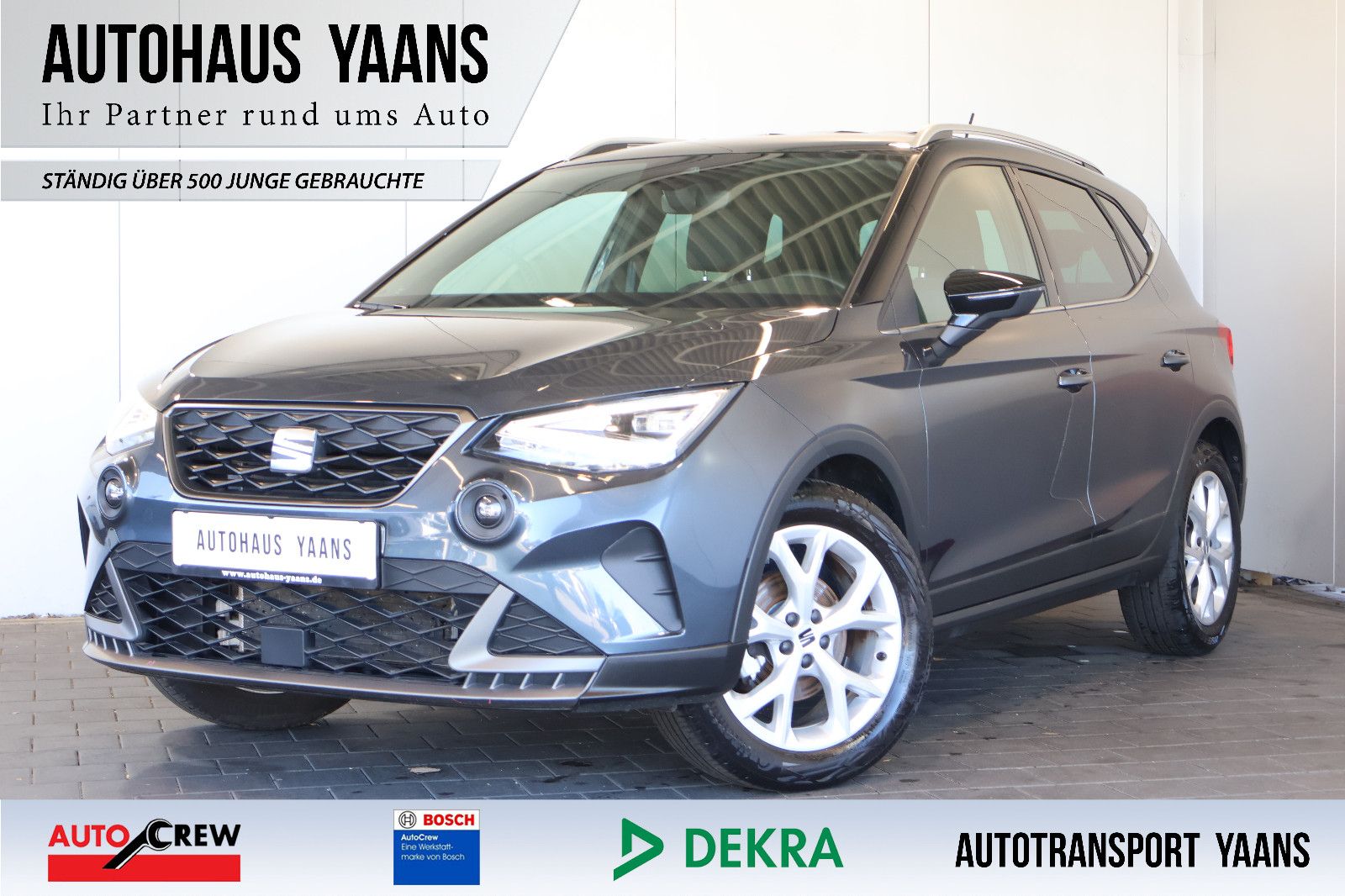 SEAT Arona FR 1.0 TSI AID+LANE+LED+CARPLAY+17"