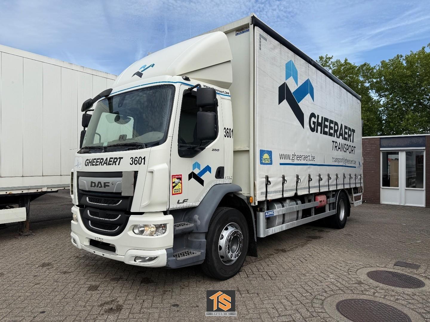 DAF LF 260 19 TON - SCHUIFZEIL/GARDINEN/CURTAIN - KE