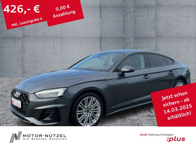 Audi A5 Sportback 40 TFSI QU S-LINE MATRIX+NAV+ACC+VC