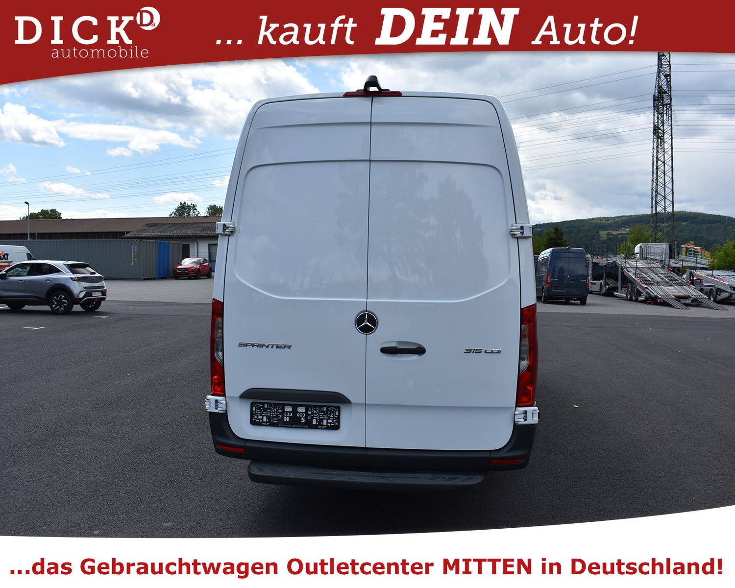 MERCEDES-BENZ Sprinter 315d RWD MAXI Lang+Hoch KAMERA+DAB+MFL - Image 7
