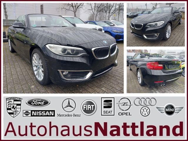 BMW 220i Cabrio Luxury Line Leder Navi 1.Hd. Xenon