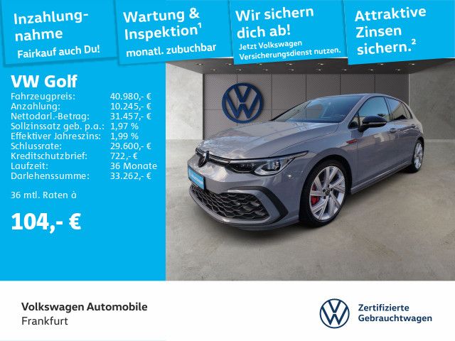 Volkswagen Golf VIII 2.0 TSI DSG GTI Navi IQ.Light DCC DAB+