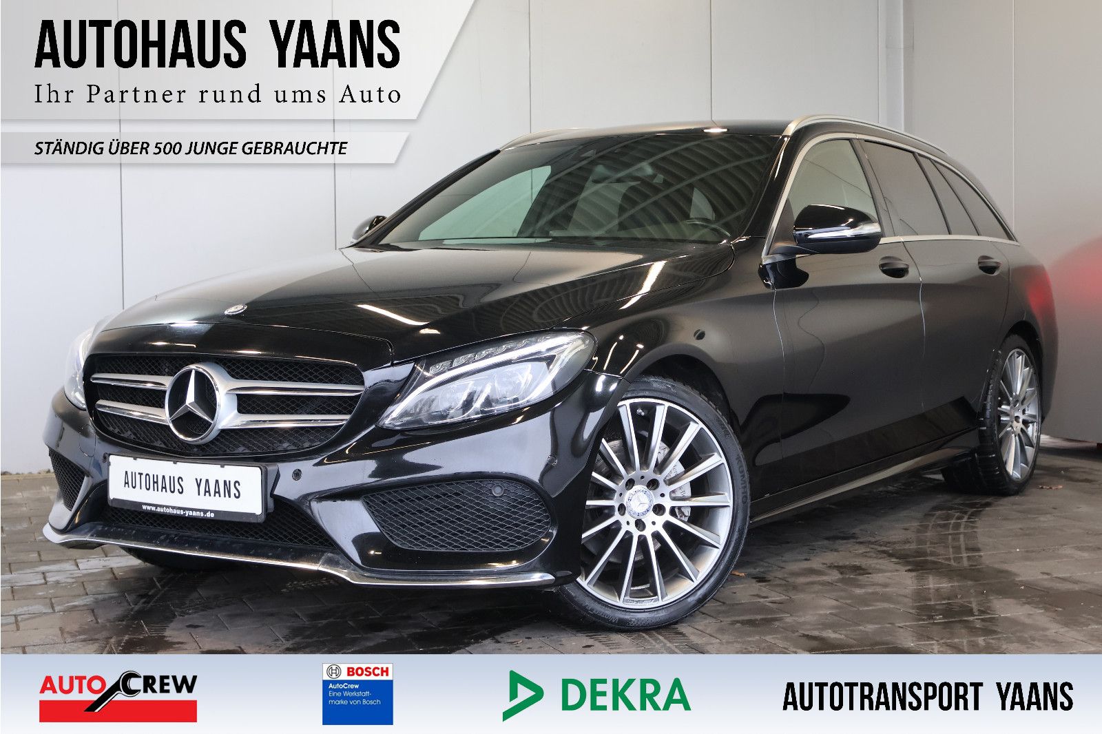 MERCEDES-BENZ C 220 T d AMG BURMESTER+ILS+NAVI+19"