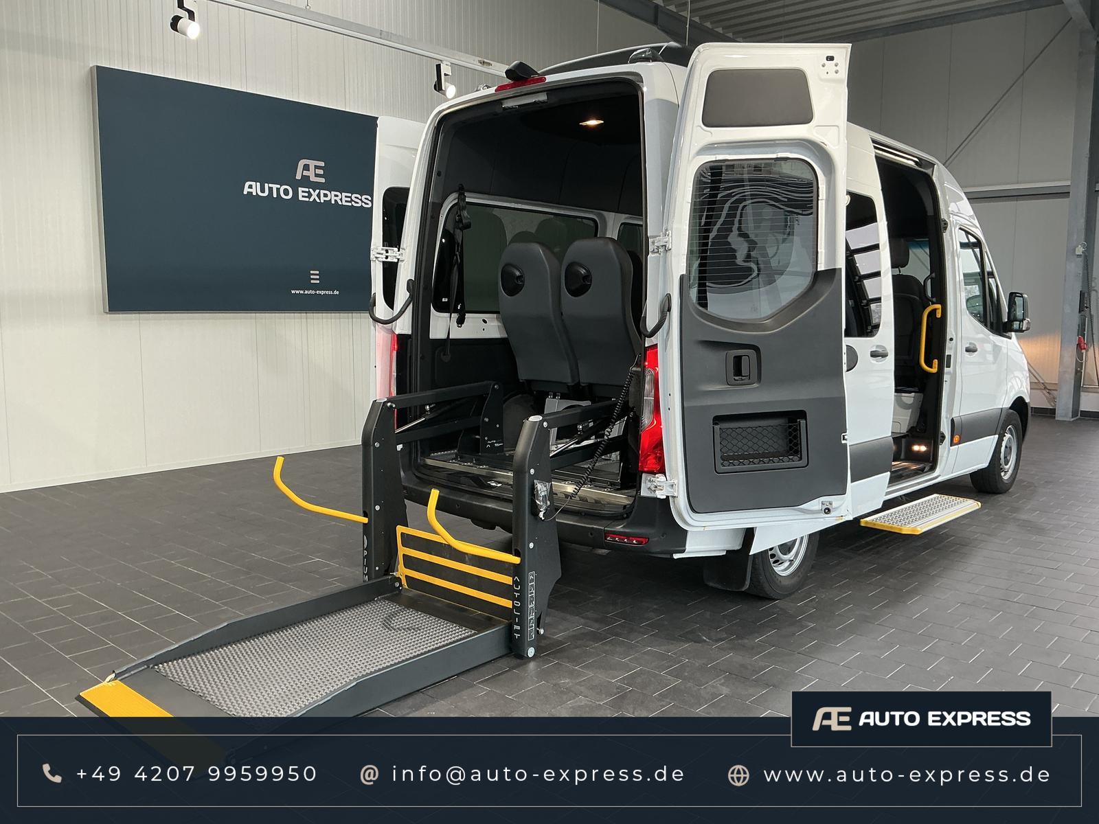 Mercedes-Benz Sprinter 317 Klima+Rollstuhl+Tourer+Lift+Rampe