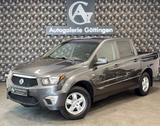 Ssangyong Actyon Sports Crystal 4WD/KLIMA/SHG/AHK/1.HAND - Ssangyong mit Diesel-Antrieb: Geländewagen, Schaltgetriebe