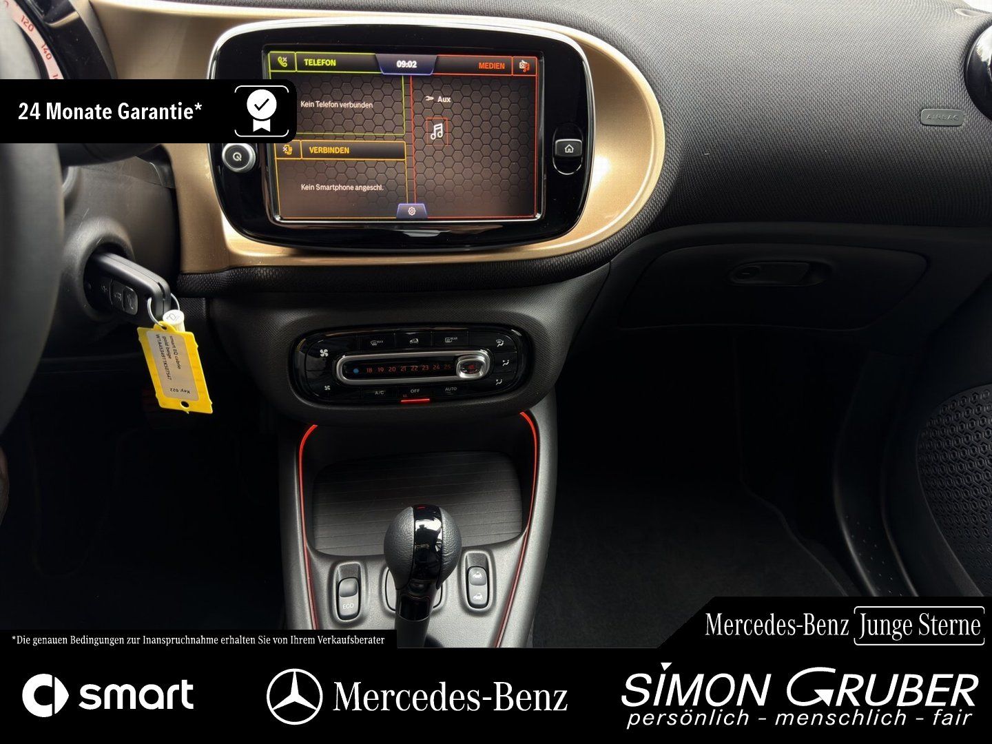 Fahrzeugabbildung Smart smart EQ Cabrio Prime Exclusive Leder LED 22KW