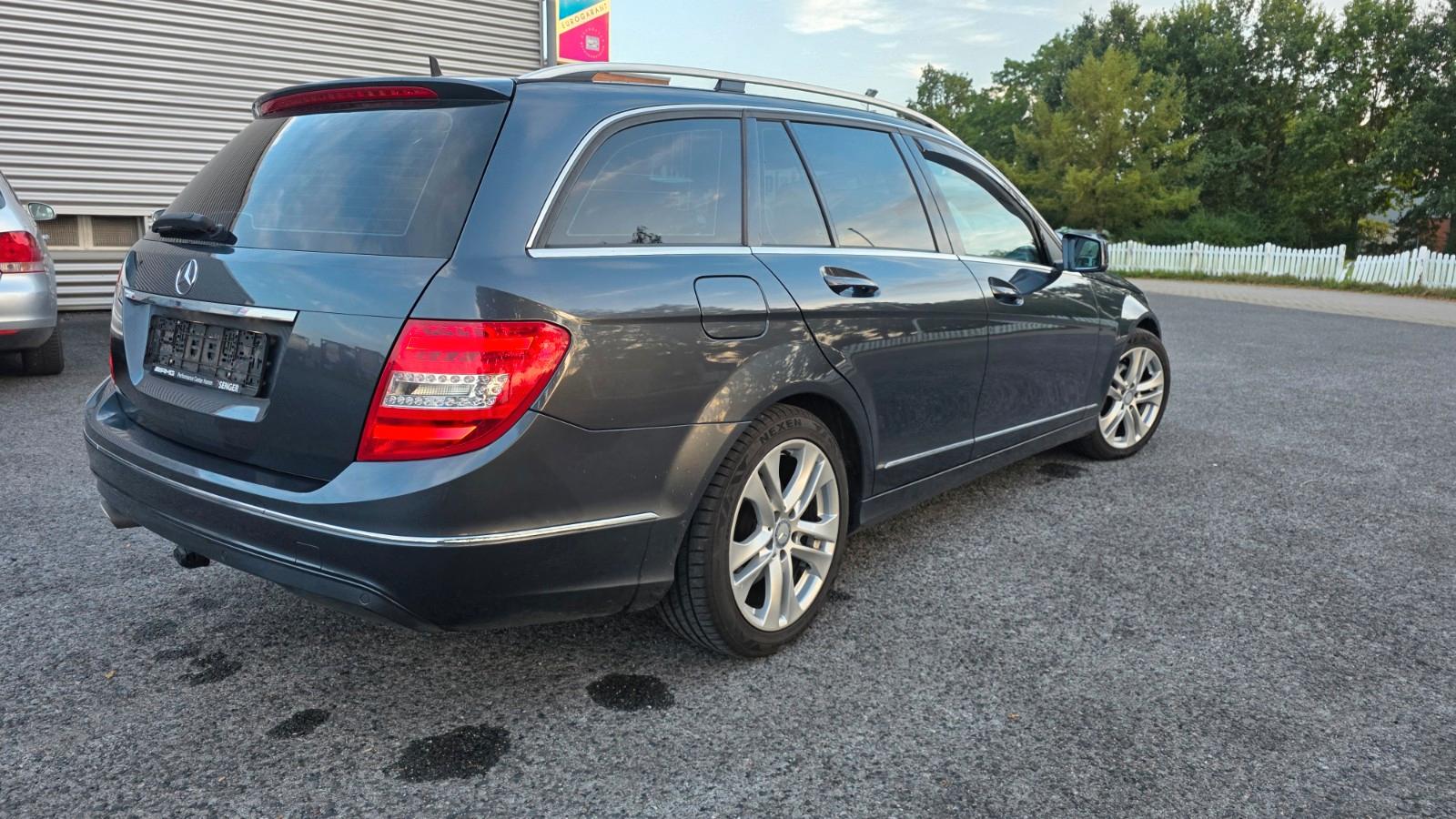 Mercedes-Benz C220 2014 — вигляд ззаду