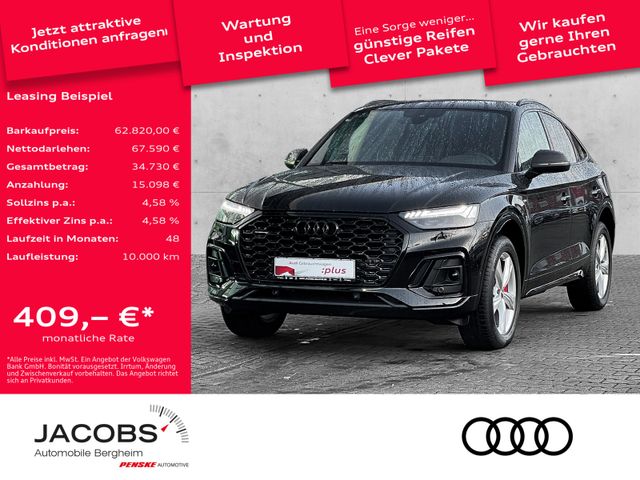 Audi Q5 Sportback 40 TDI S line/Matrix/Kamera/Black