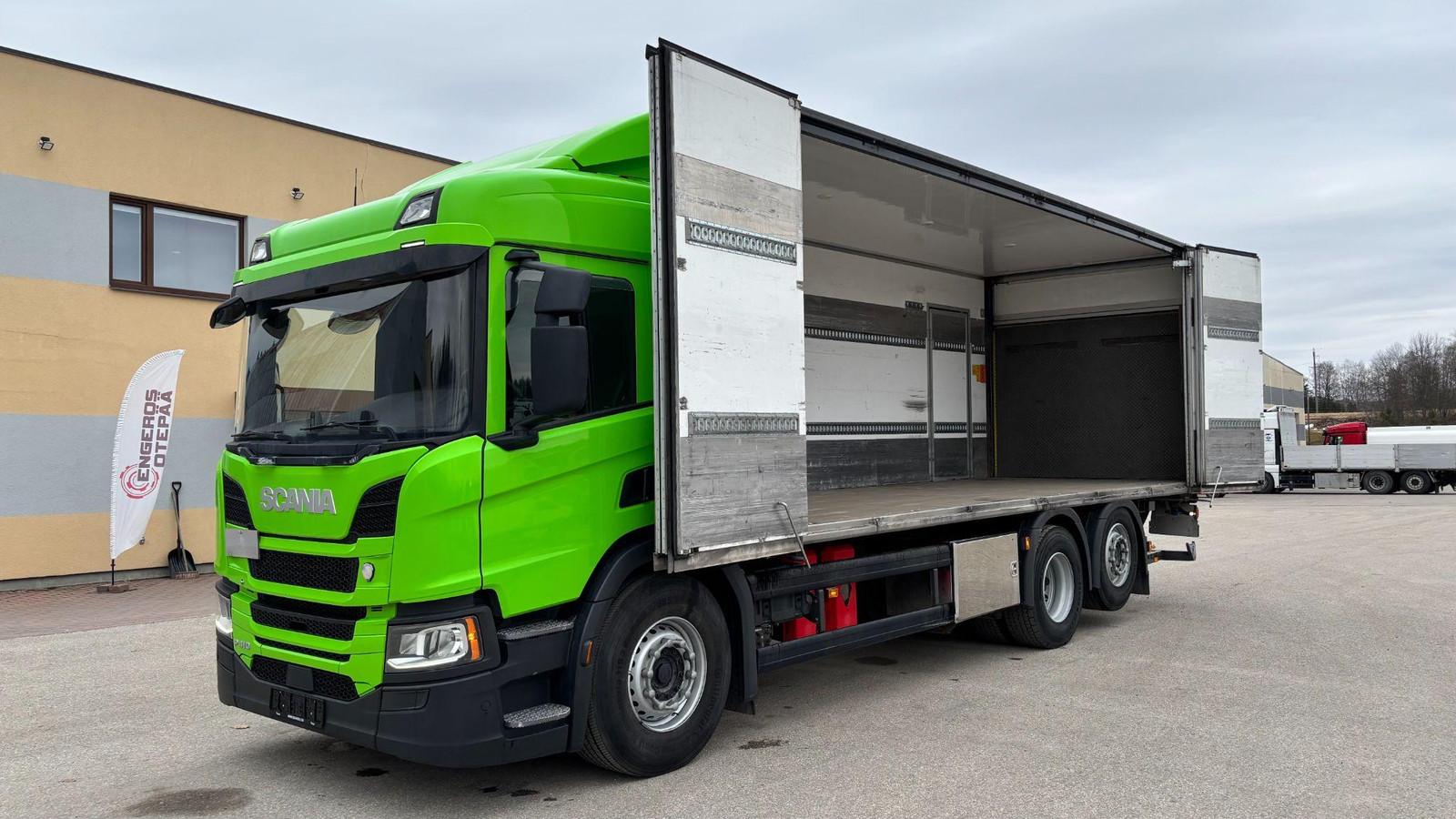 Scania P410 6x2 EURO6 + SIDE OPENING