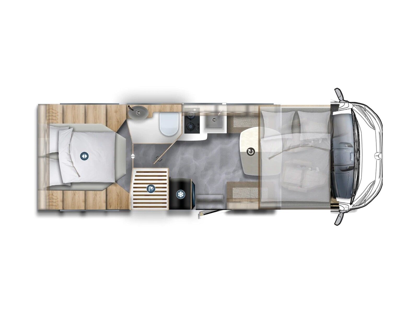 Fahrzeugabbildung Eura Mobil Integra Line GT IL 726 EF Mondial+, Mark. ,170PS