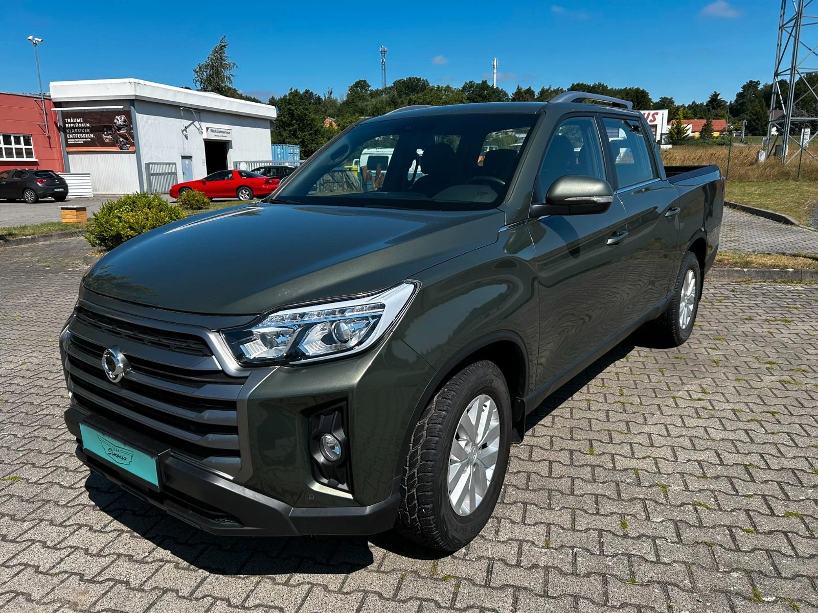 Ssangyong MUSSO Grand Quartz Doppelkabine wenig Kilometer