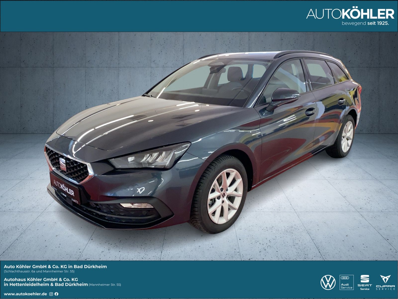 Seat Leon Sportstourer DSG - LED - ACC - Kamera - AHK