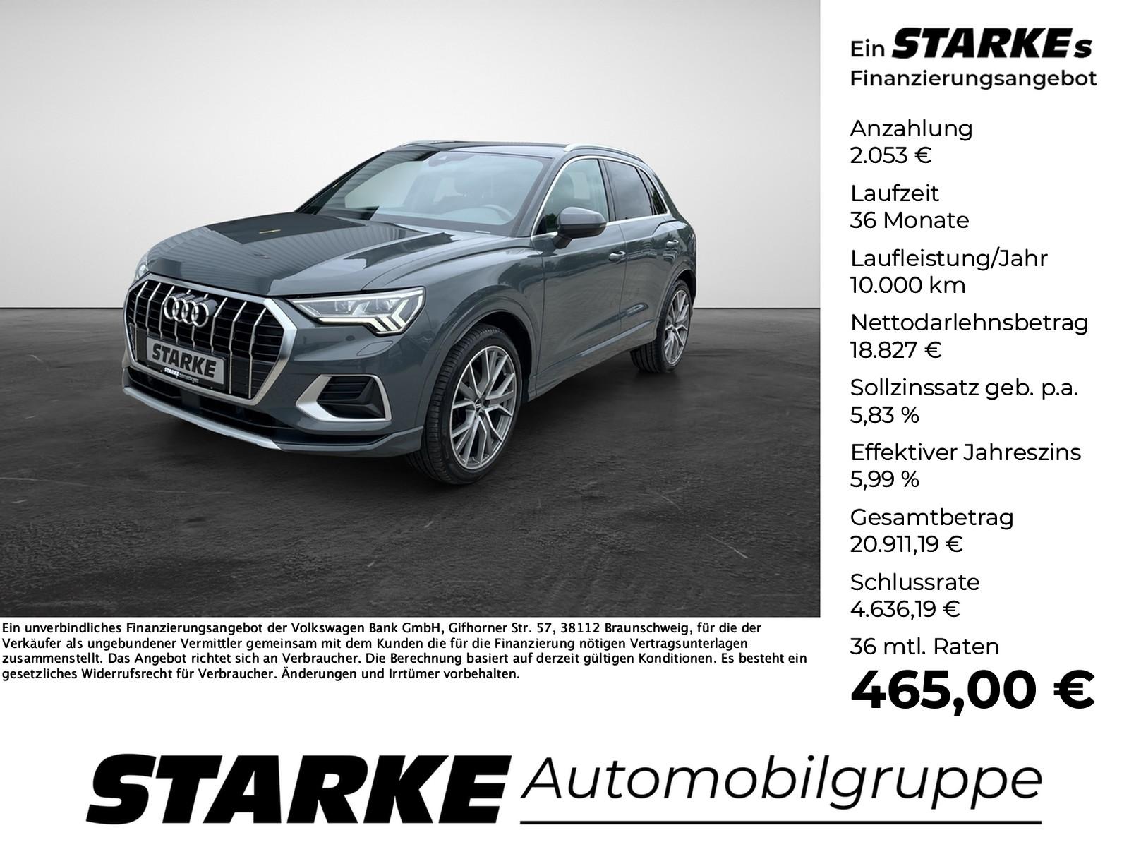 Audi Q3 35 TFSI Advanced  AHK Navi LED Kamera PDC LM 