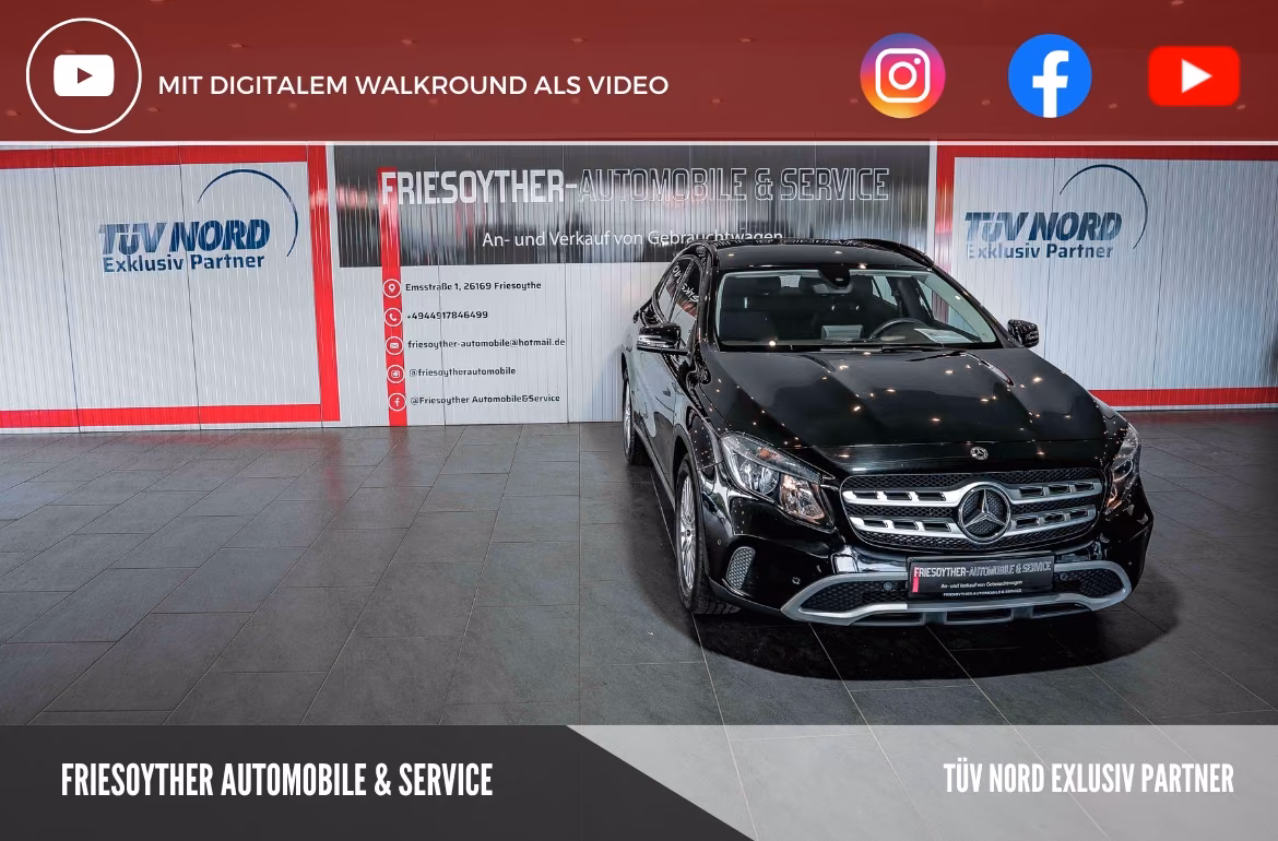 Mercedes-Benz GLA 180 Style Automatik Navi Tempomat Sitzhzg.