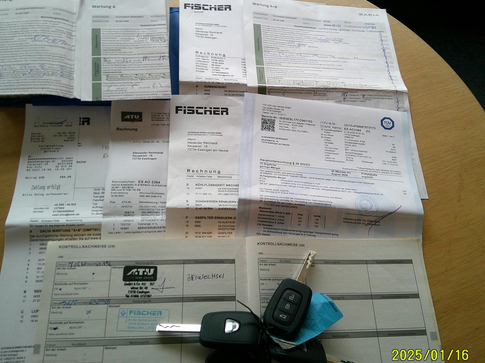 Dacia Sandero III Stepway Comfort Navi Kamera LPG