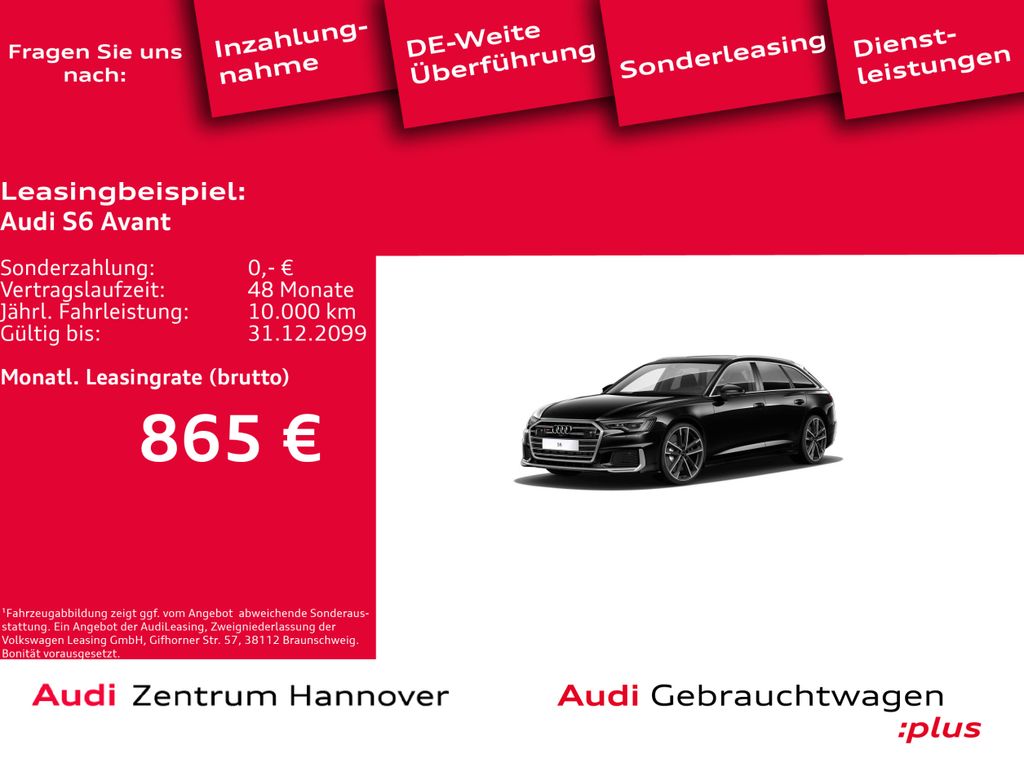 Audi S6 Avant 3.0 TDI quattro Pano Matrix AHK B&O ACC