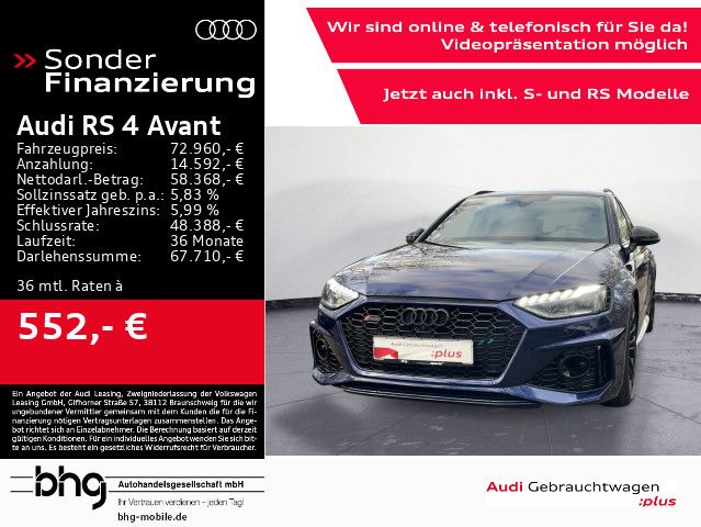 Audi RS4 Avant 2.9 TFSI quattro Matrix/Head-up/Pano/B