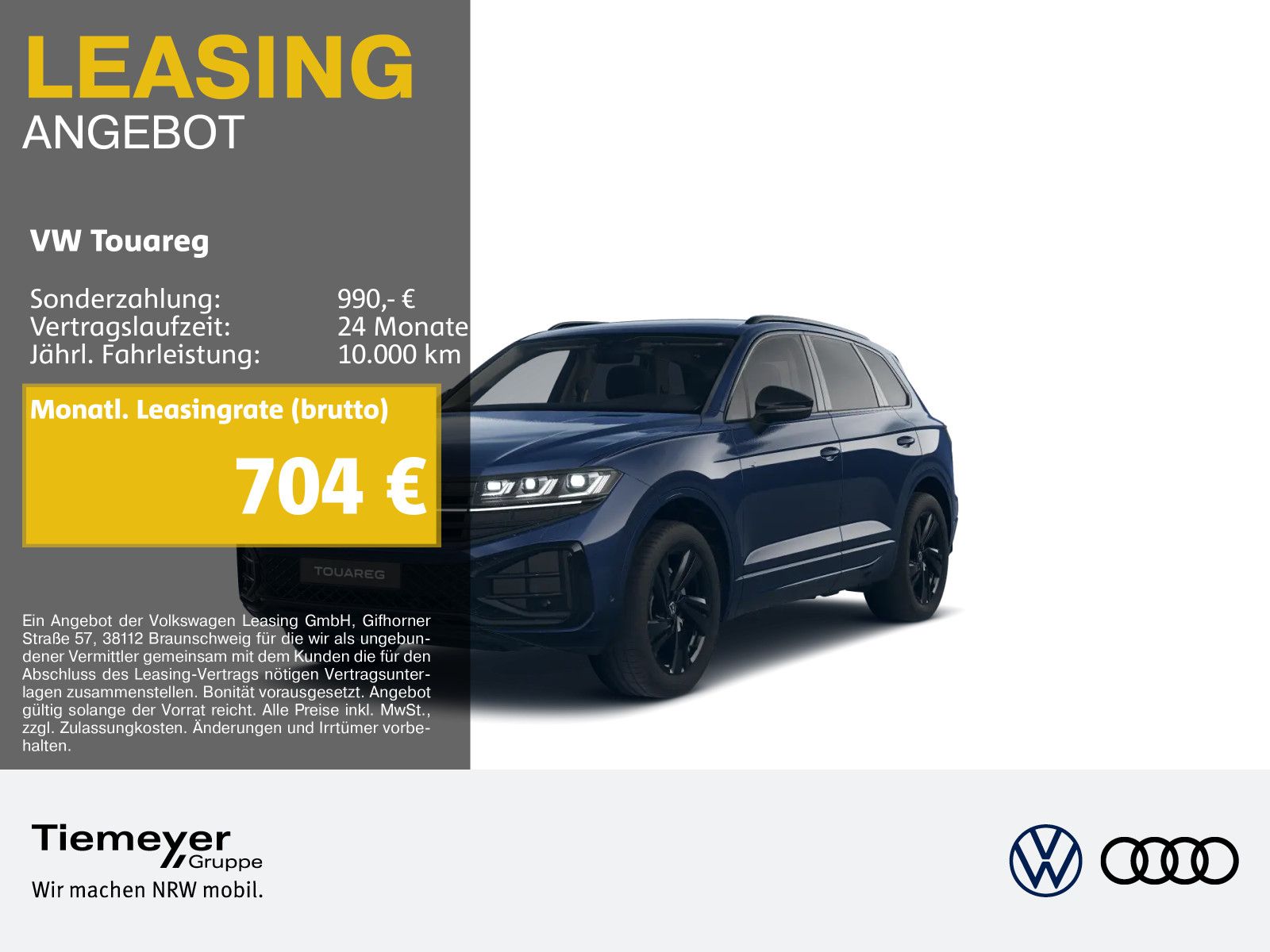 Volkswagen Touareg 3.0 TDI R-LINE BLACK NP119 STHZG MASSAGE