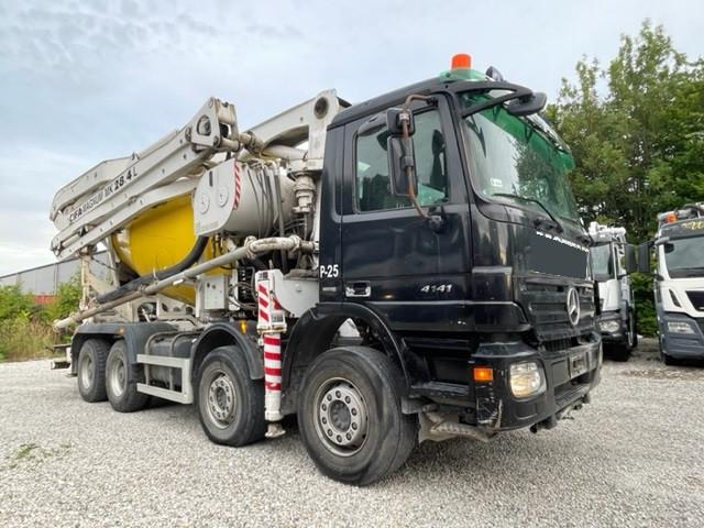 Mercedes-Benz Actros 4141 PUMIX Cifa MK28m und 7m³;GERMAN!;8x4