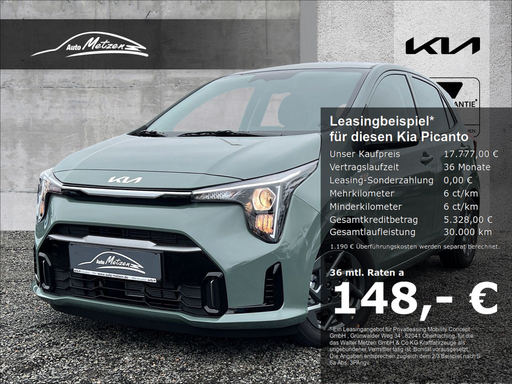 Picanto 1.0 Vision MY26 Navi Apps Klimaautom DAB