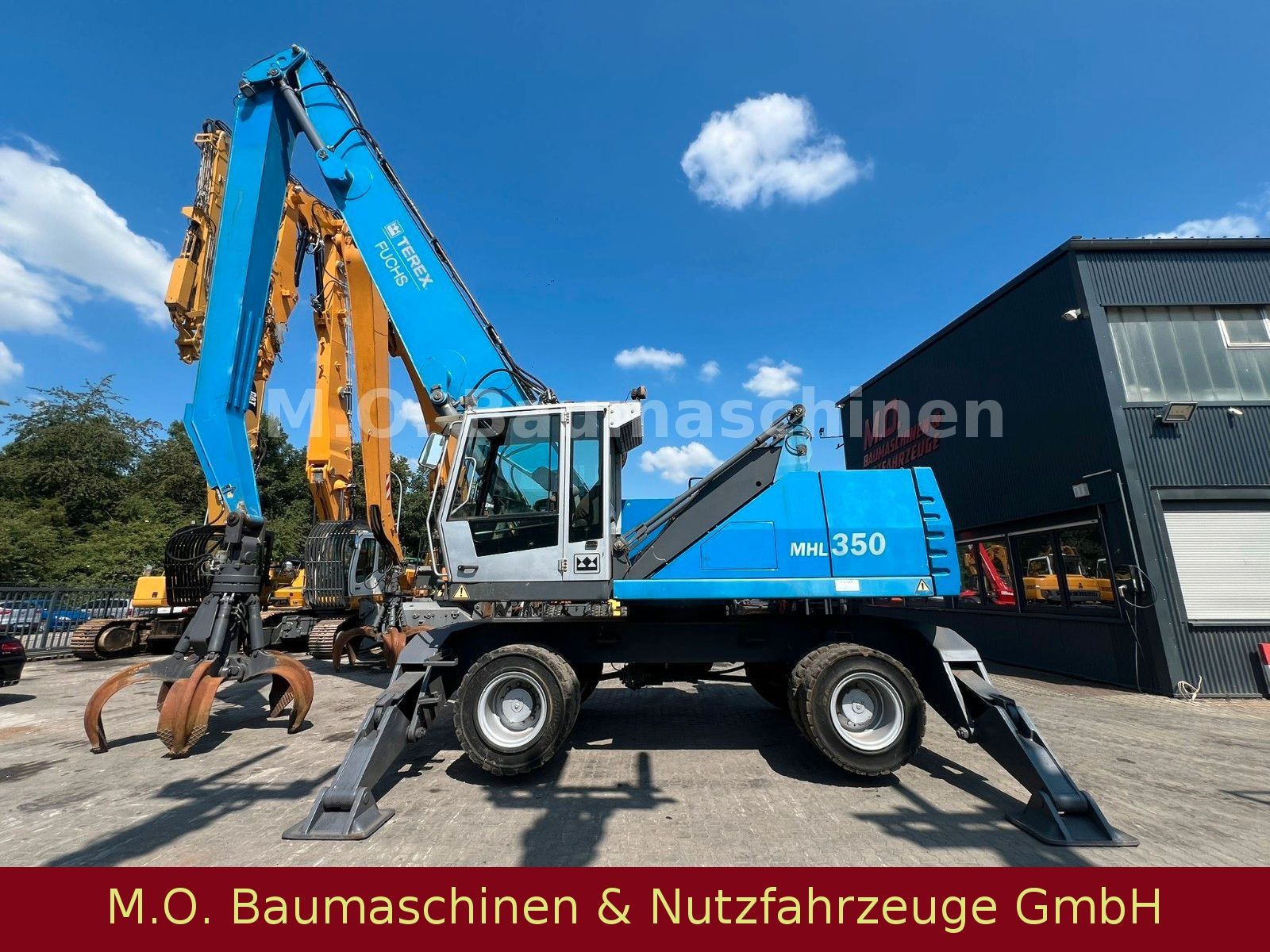 Fahrzeugabbildung Fuchs MHL 350  / AC  /Polypgreifer / ZSA /AC / Hochf.K