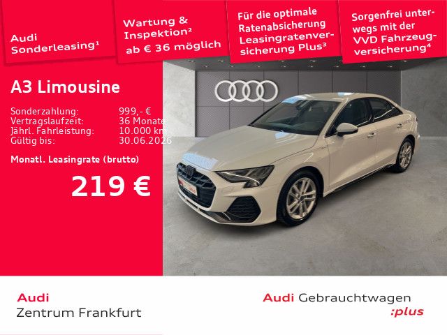 A3 Limousine 30 TFSI S tronic S line NAVI KAMERA