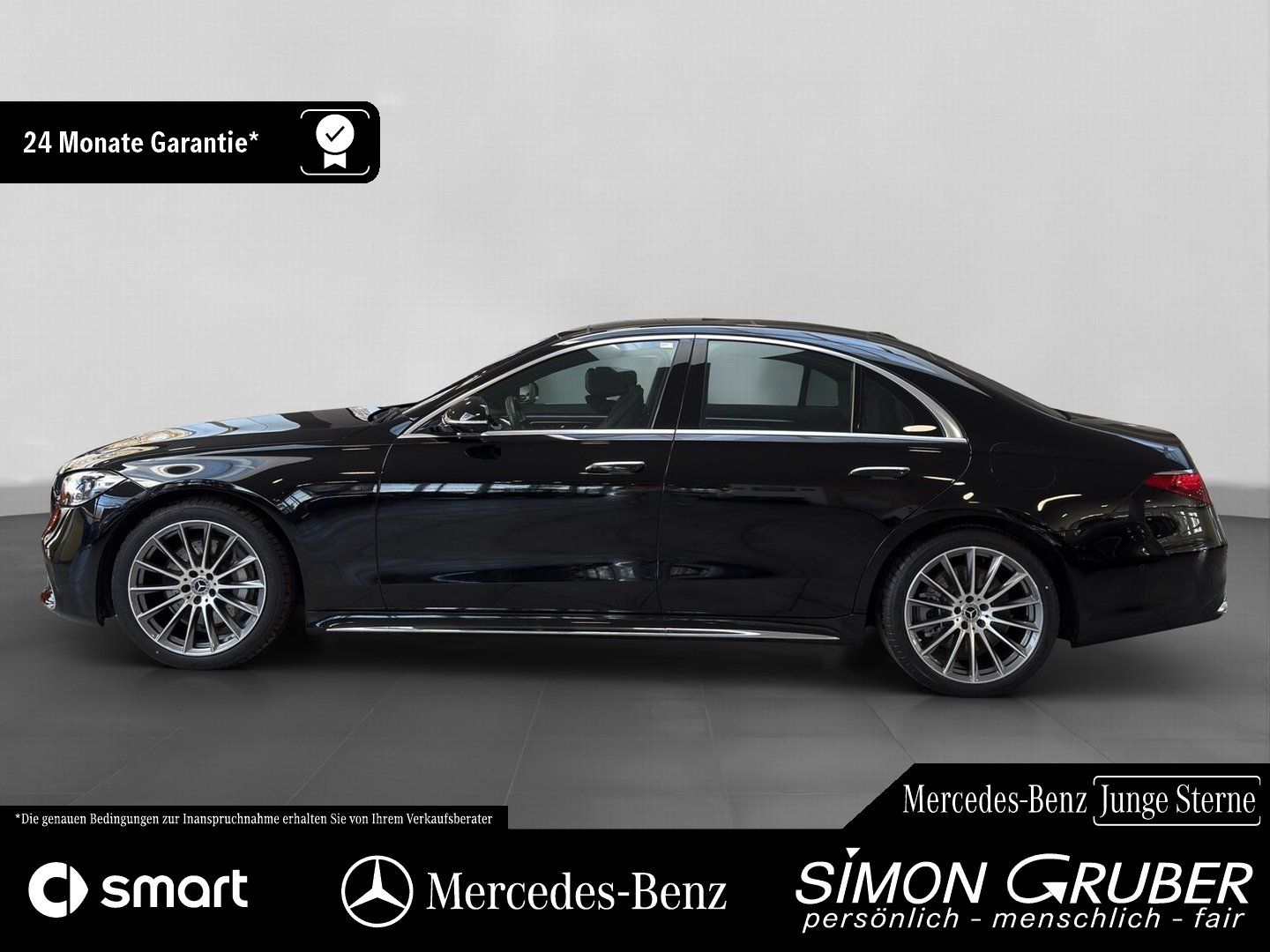 Fahrzeugabbildung Mercedes-Benz S 450 e AMG Chauffeure 4*Massage Guard 360 Burm